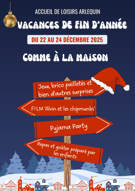 Programme vacances de fin d&rsquo;année